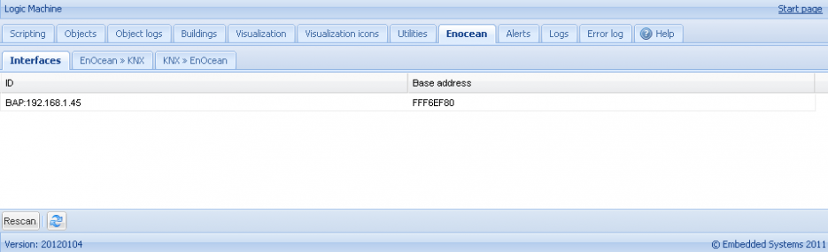 Bi-directional communication with EnOcean devices through LM2 | Logic ...